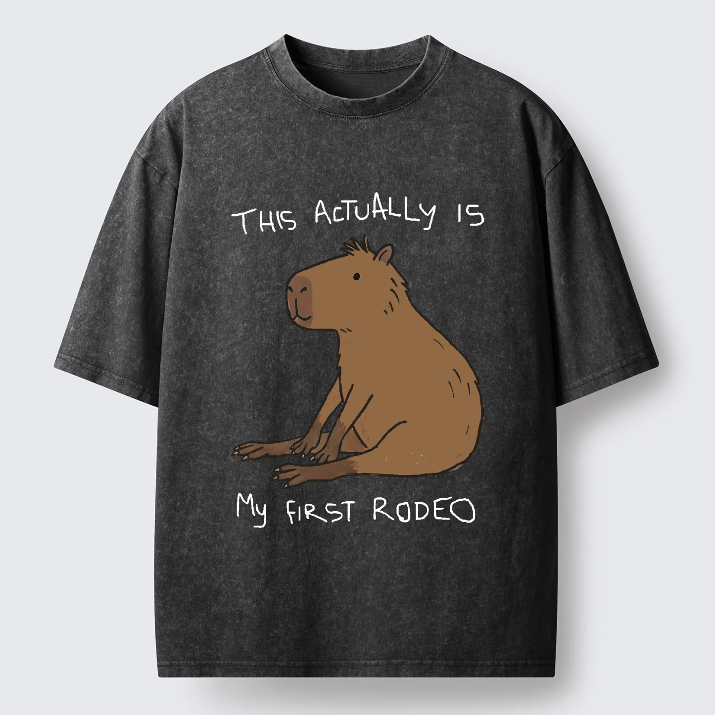 Tokyo-Tiger First Rodeo Capybara Washed T-Shirt