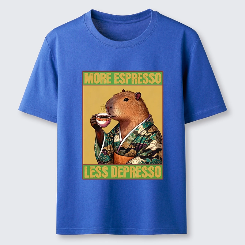 Tokyo-Tiger Capybara Coffee Break Classic T-Shirt