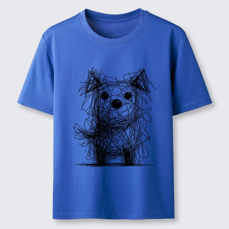 Tokyo-Tiger Scruffy Dog Chaos Art Classic T-Shirt