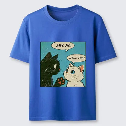 Tokyo-Tiger Black White Cat Office Meme Classic T-Shirt