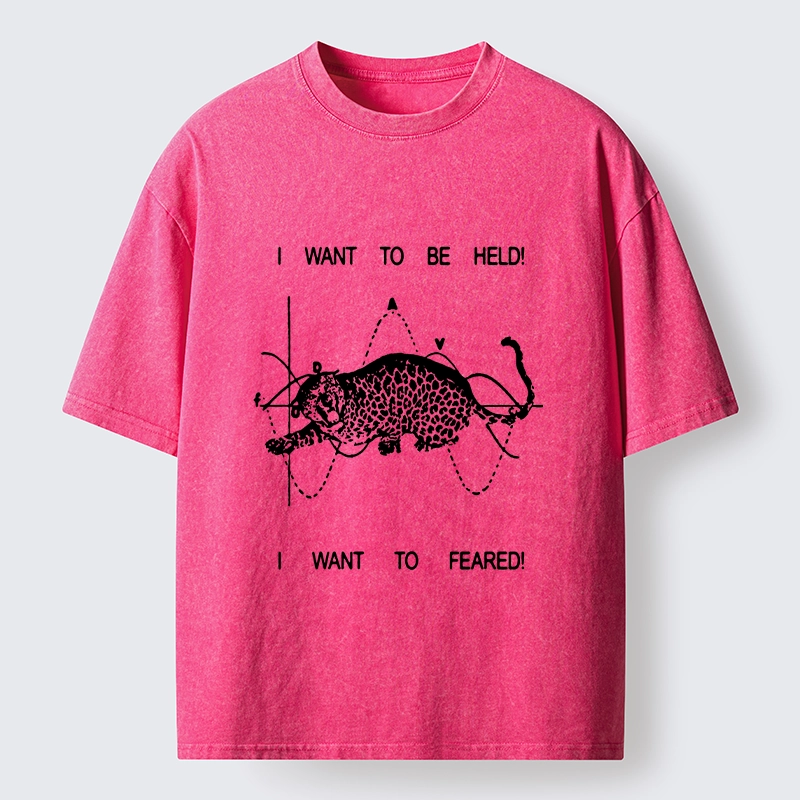 Tokyo-Tiger Relatable Cat Contradiction Meme Washed T-Shirt