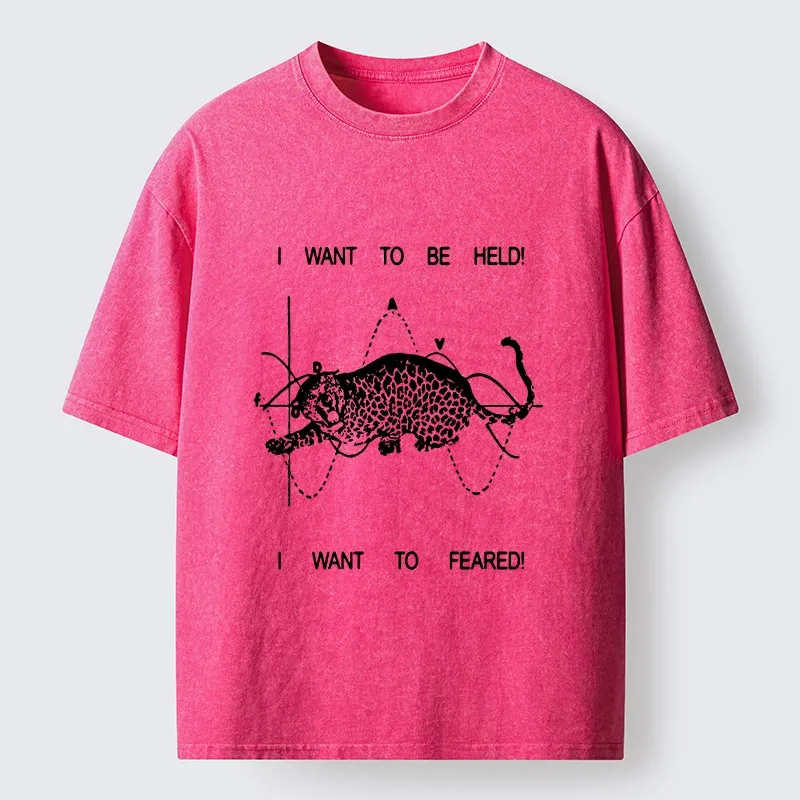 Tokyo-Tiger Relatable Cat Contradiction Meme Washed T-Shirt