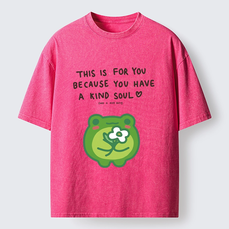 Tokyo-Tiger Cute Frog Has A Nice Gift Washed T-Shirt