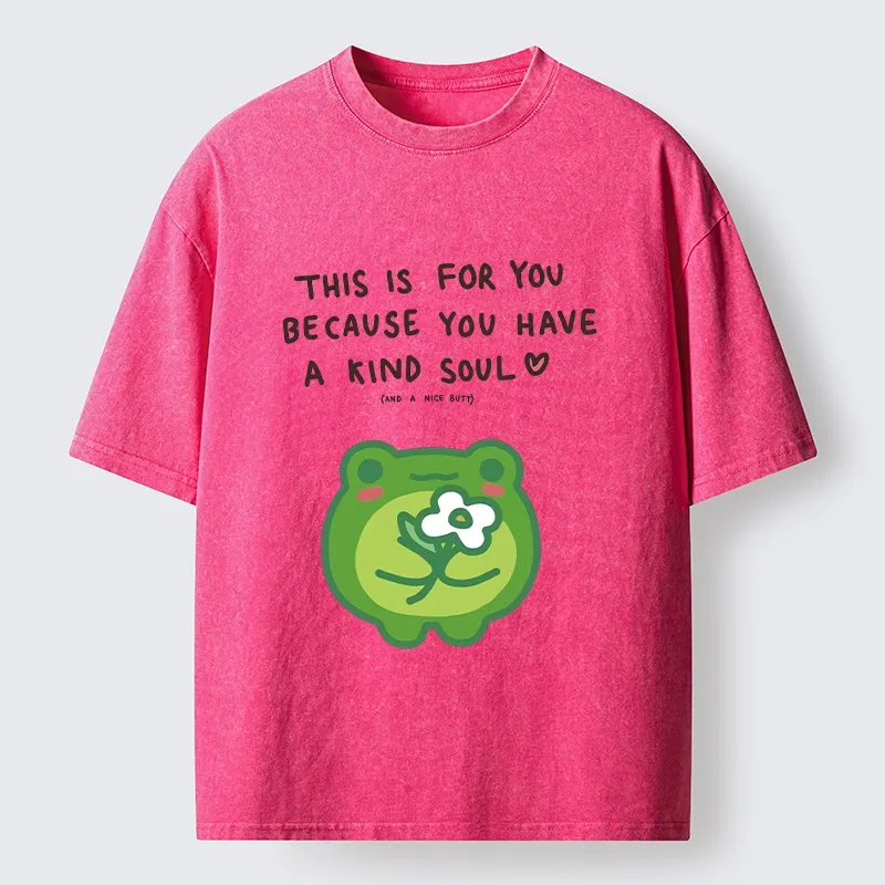 Tokyo-Tiger Cute Frog Has A Nice Gift Washed T-Shirt