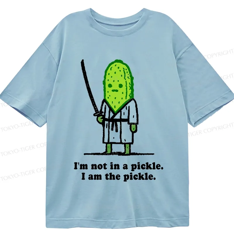 Tokyo-Tiger Funny Cucumber Samurai Classic T-Shirt