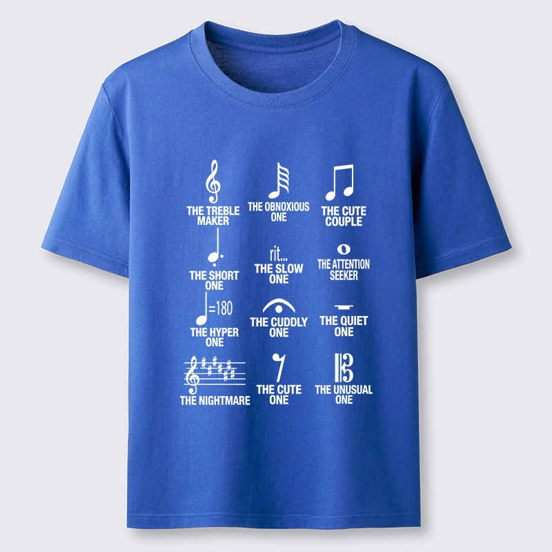 Tokyo-Tiger Musician With Note Types Classic T-Shirt