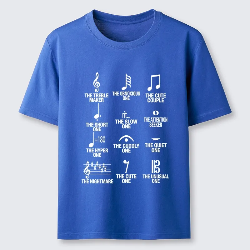 Tokyo-Tiger Musician With Note Types Classic T-Shirt