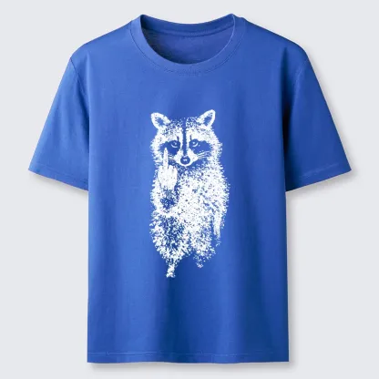 Tokyo-Tiger Raccoon Giving The Middle Finger Classic T-Shirt