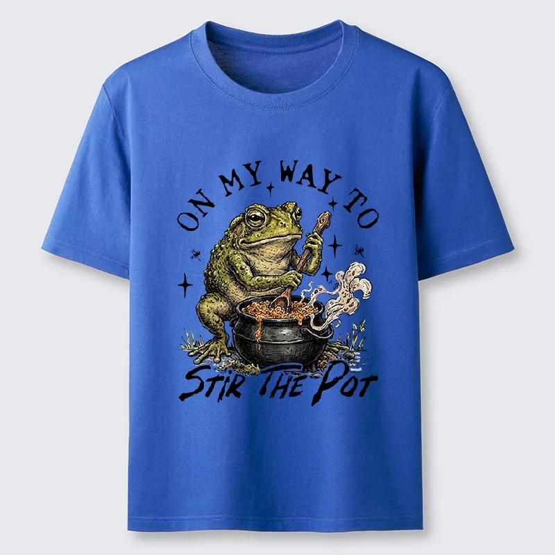 Tokyo-Tiger Frog On My Way To Stir The Pot Classic T-Shirt