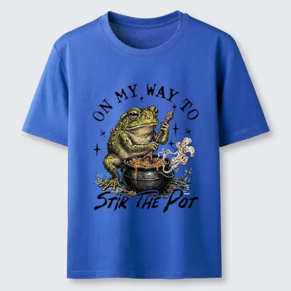 Tokyo-Tiger Frog On My Way To Stir The Pot Classic T-Shirt