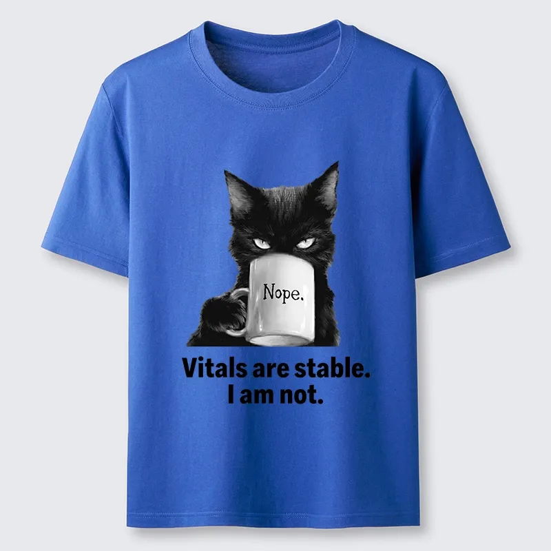 Tokyo-Tiger Grumpy Black Cat Coffee Meme Classic T-Shirt