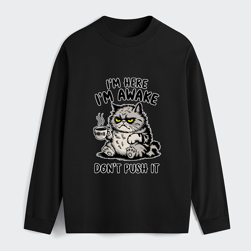 Tokyo-Tiger Tired Cat Classic Long Sleeve T-Shirt