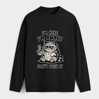 Tokyo-Tiger Tired Cat Classic Long Sleeve T-Shirt