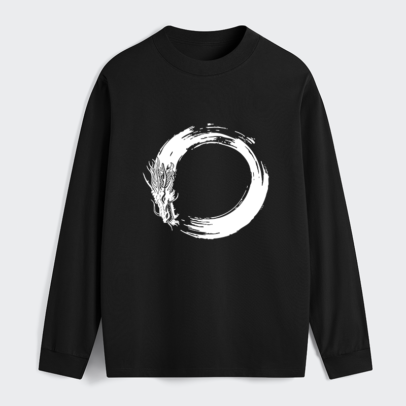 Tokyo-Tiger Dragon's Circle Classic Long Sleeve T-Shirt