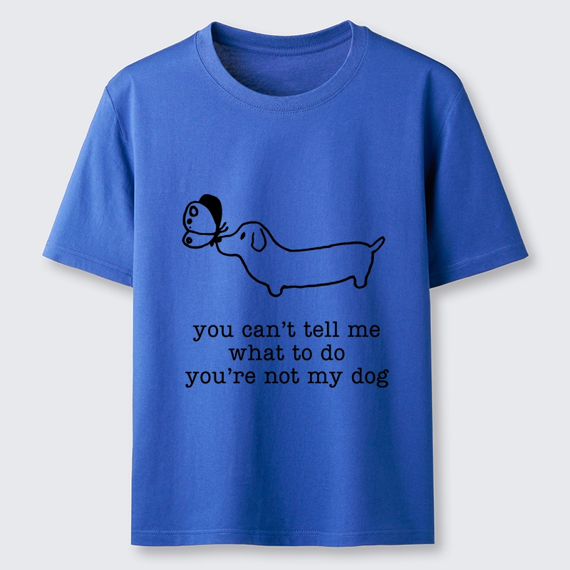 Tokyo-Tiger Rebel Wiener Dog Attitude Classic T-Shirt