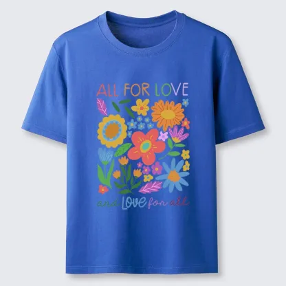 Tokyo-Tiger Love Is In Every Petal Here Classic T-Shirt