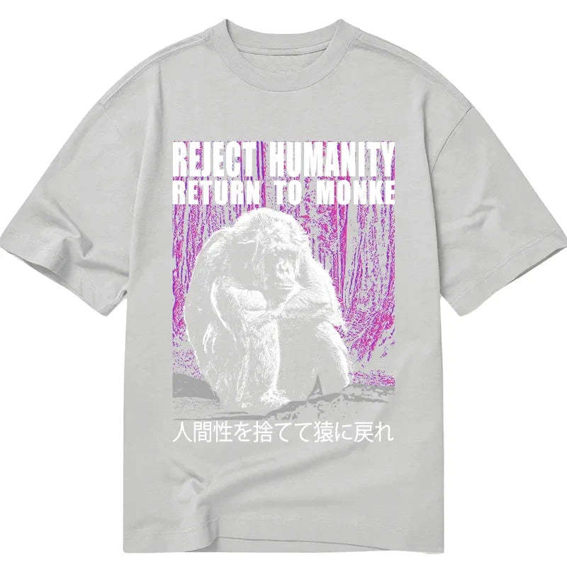 Tokyo-Tiger Reject Humanity Return To Monkey Classic T-Shirt