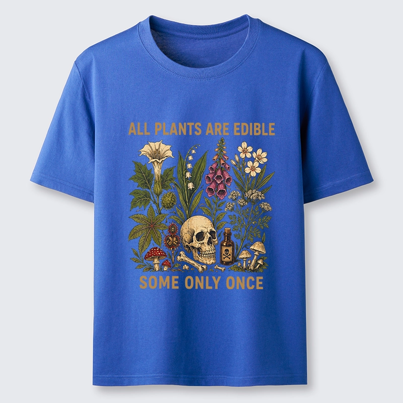 Tokyo-Tiger Edible Plants Some Only Once Joke Classic T-Shirt