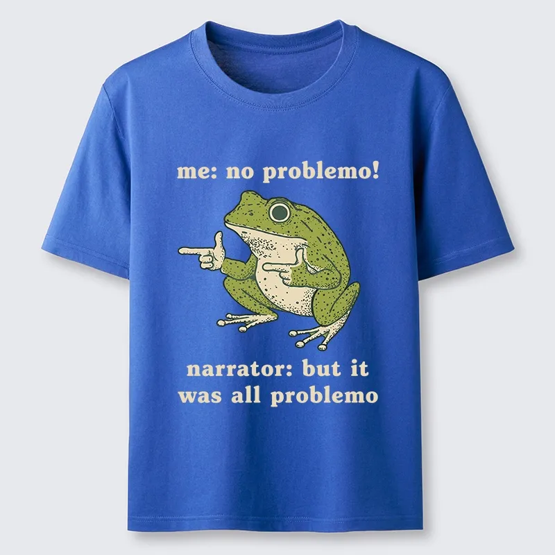 Tokyo-Tiger Funny Frog No Problemo Vs All Problemo Classic T-Shirt