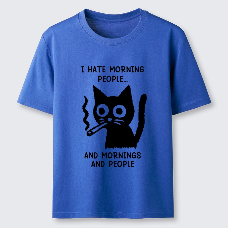 Tokyo-Tiger Morning Black Cat Classic T-Shirt