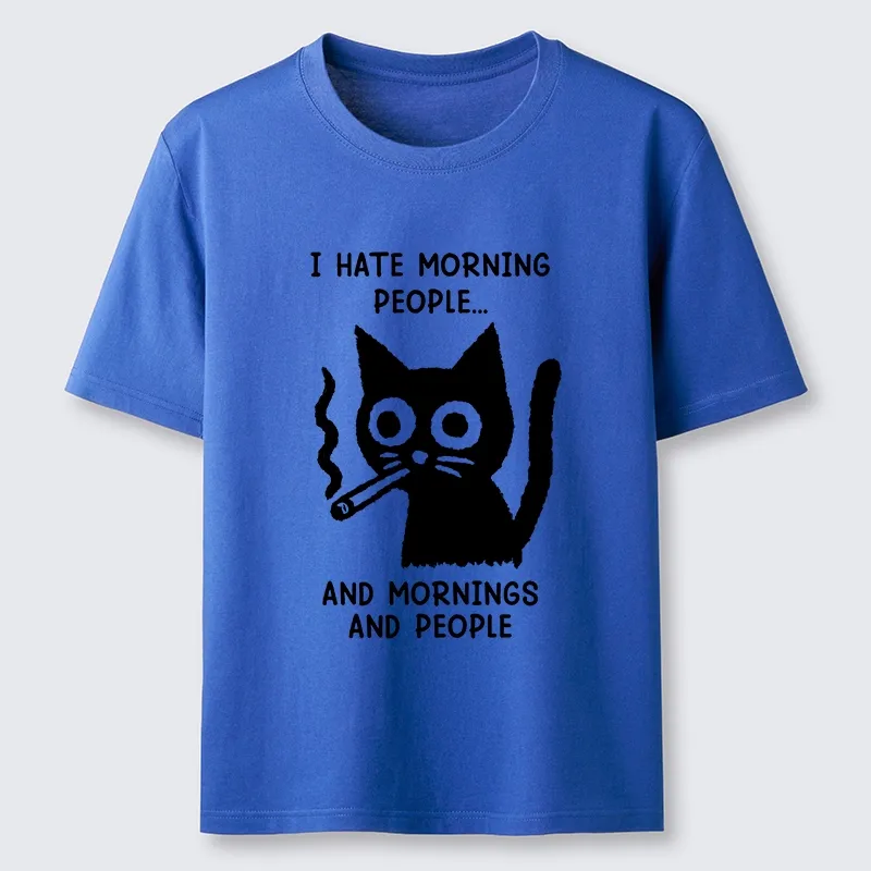 Tokyo-Tiger Morning Black Cat Classic T-Shirt