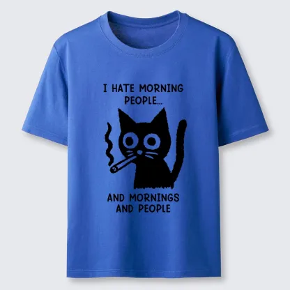 Tokyo-Tiger Morning Black Cat Classic T-Shirt