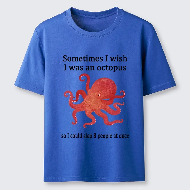Tokyo-Tiger Octopus Dreaming Of Slapping Eight People Classic T-Shirt
