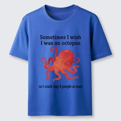 Tokyo-Tiger Octopus Dreaming Of Slapping Eight People Classic T-Shirt