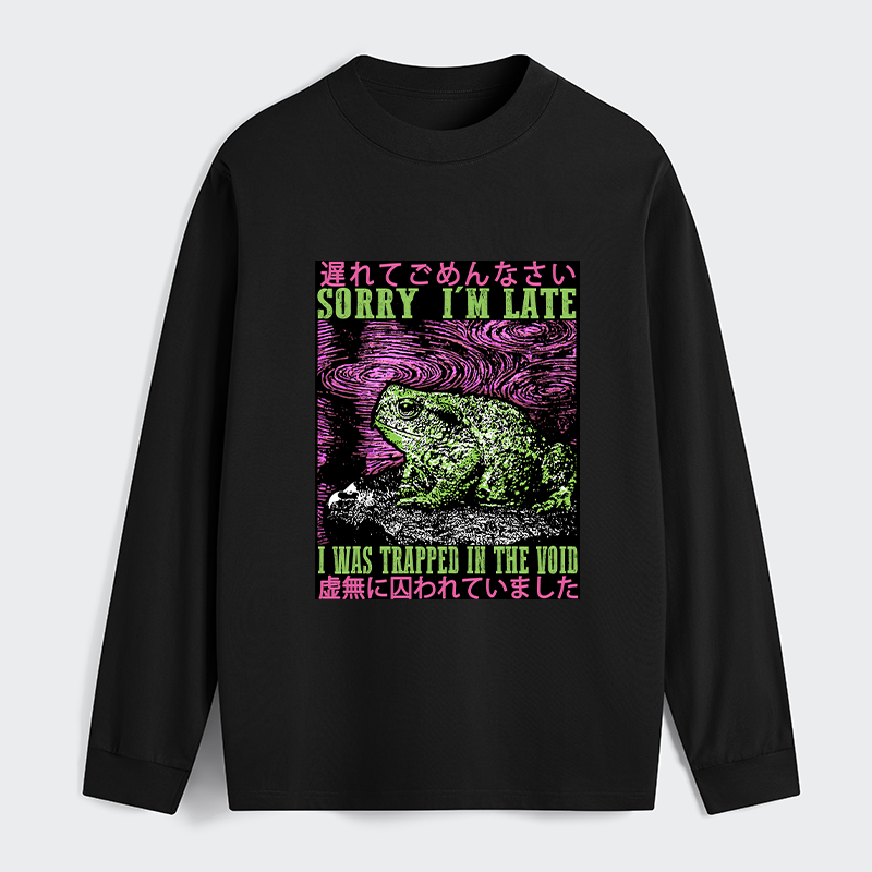 Tokyo-Tiger Frogs Trapped In The Void Classic Long Sleeve T-Shirt
