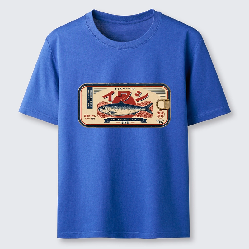 Tokyo-Tiger Vintage Japanese Sardine Can Art Classic T-Shirt