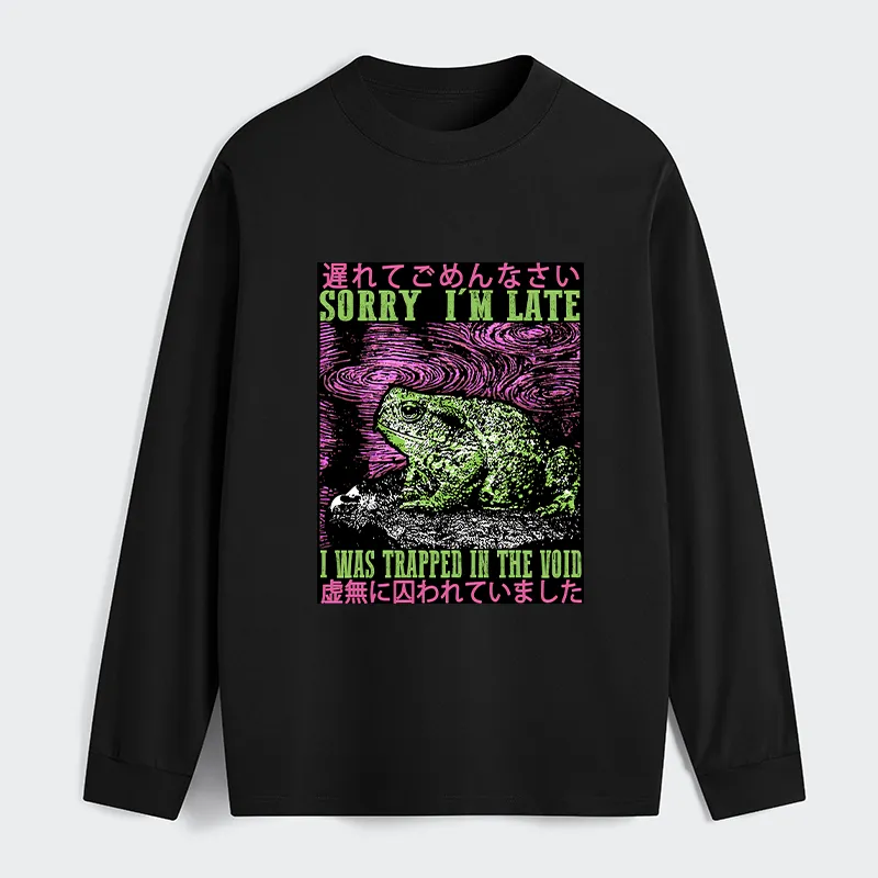 Tokyo-Tiger Frogs Trapped In The Void Classic Long Sleeve T-Shirt