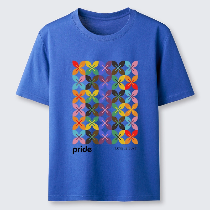 Tokyo-Tiger Pride Geometric Flower Pattern Classic T-Shirt