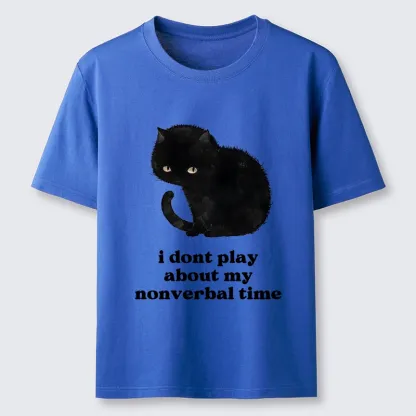 Tokyo-Tiger Relatable Introvert Black Cat Classic T-Shirt