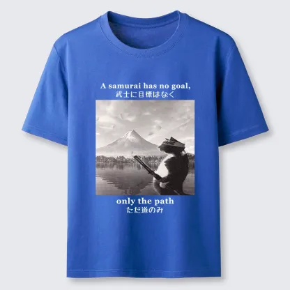 Tokyo-Tiger Samurai Cat At Mount Fuji Classic T-Shirt