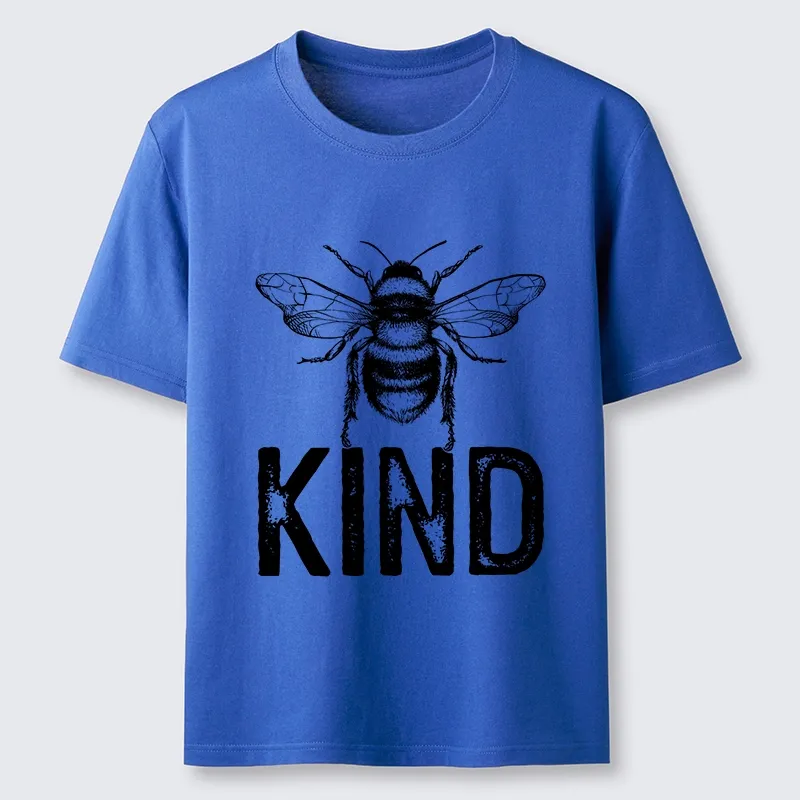 Tokyo-Tiger Minimalist Bee Kind Illustration Classic T-Shirt