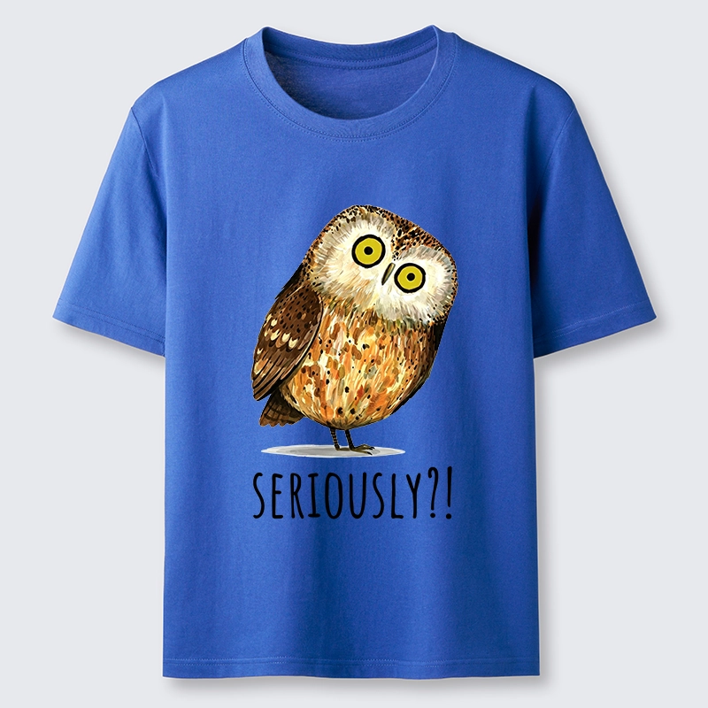 Tokyo-Tiger Seriously Confused Owl Meme Art Classic T-Shirt