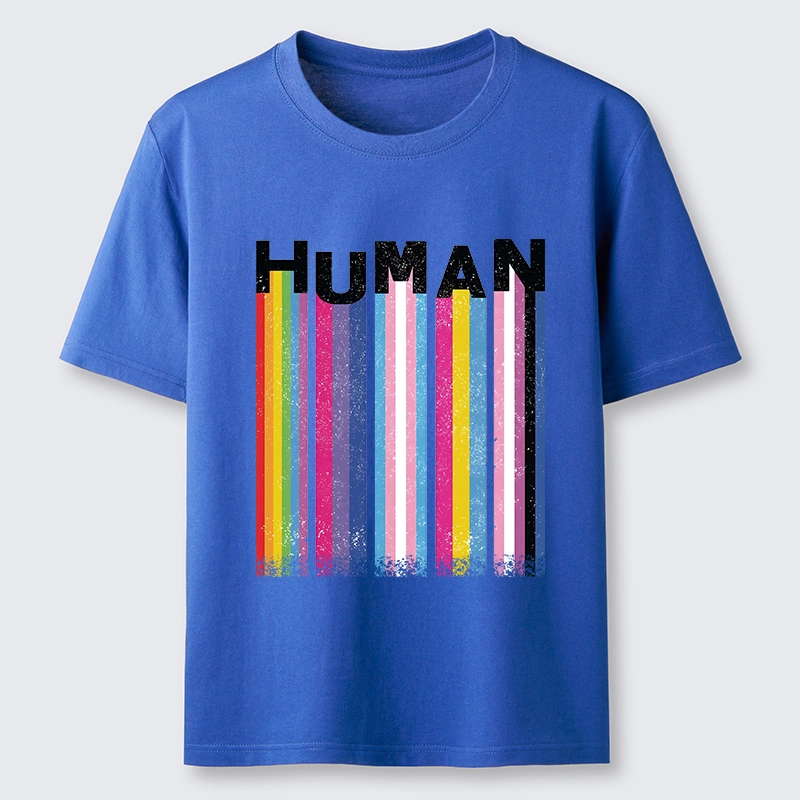 Tokyo-Tiger Rainbow Stripes Human Pride Classic T-Shirt
