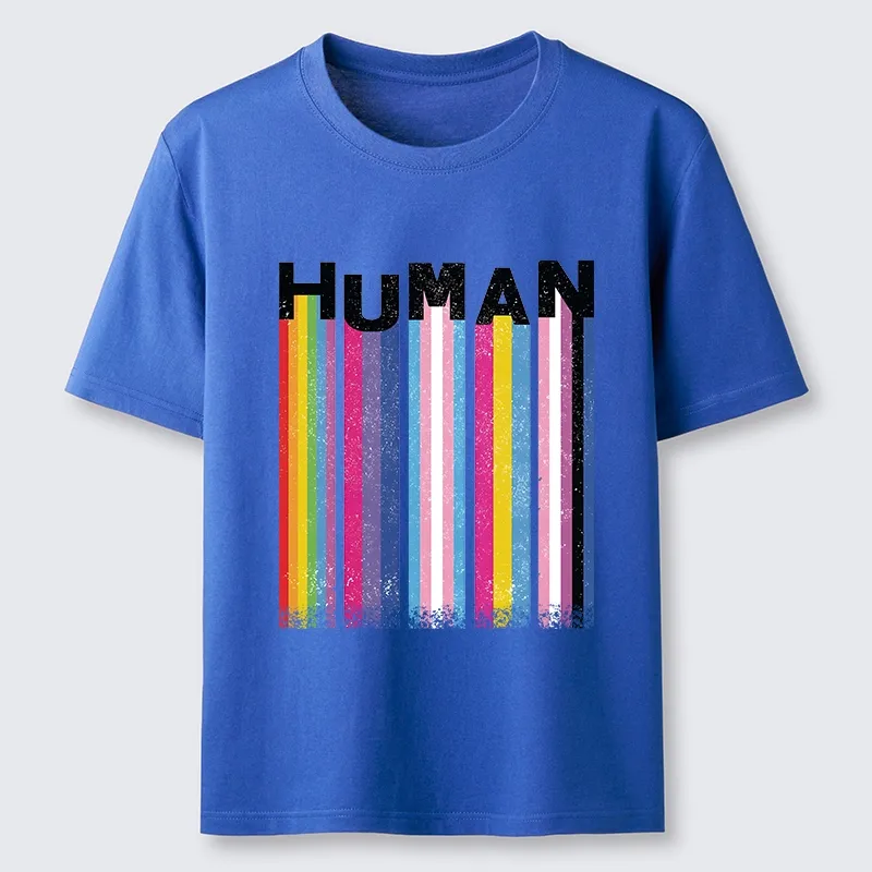 Tokyo-Tiger Rainbow Stripes Human Pride Classic T-Shirt