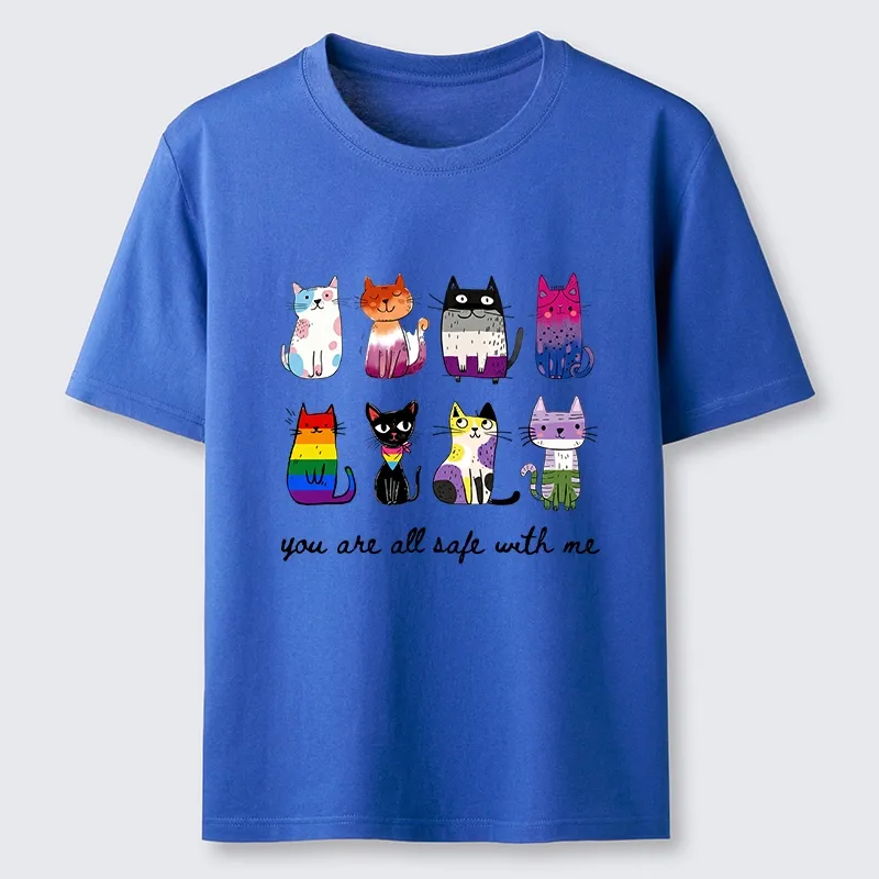 Tokyo-Tiger Cute Cats Guard Every Unique Soul Classic T-Shirt