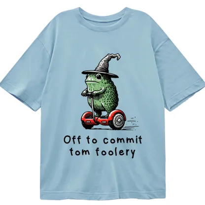 Tokyo-Tiger Frog Riding A Balance Scooter Classic T-Shirt