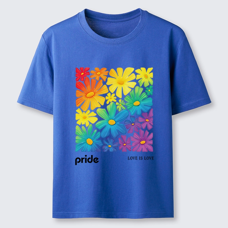Tokyo-Tiger Colorful Blooms Honor Equal Loving Souls Classic T-Shirt