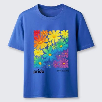 Tokyo-Tiger Colorful Blooms Honor Equal Loving Souls Classic T-Shirt