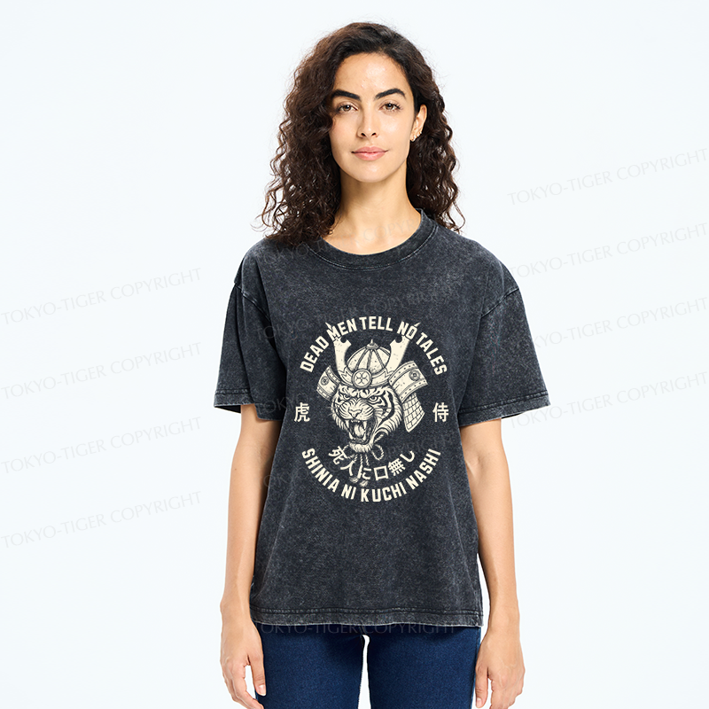 Tokyo-Tiger Tiger General Japan Washed T-Shirt