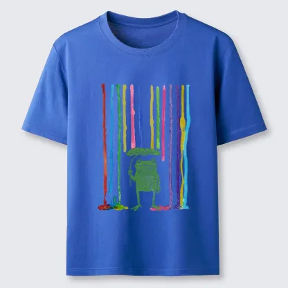 Tokyo-Tiger Frog Under The Rainbow Rain Classic T-Shirt
