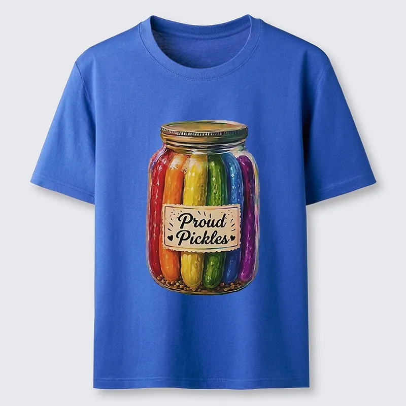 Tokyo-Tiger Proud Pickles Rainbow Pride Jar Classic T-Shirt