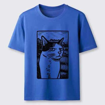 Tokyo-Tiger Cat's Hateful Eyes Classic T-Shirt
