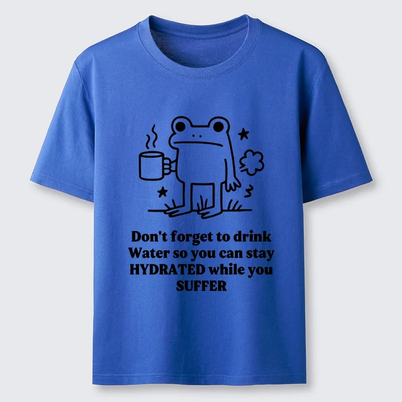 Tokyo-Tiger Frog Says Drink Water Classic T-Shirt