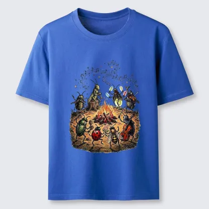 Tokyo-Tiger Bug Band Campfire Jam Classic T-Shirt