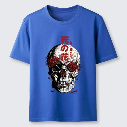 Tokyo-Tiger Dark Goth Spider Lily Skull Art Classic T-Shirt