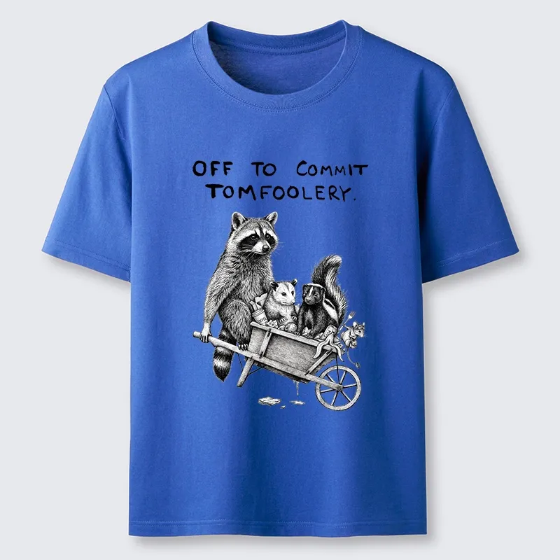 Tokyo-Tiger Raccoon Crew On A Mission Classic T-Shirt